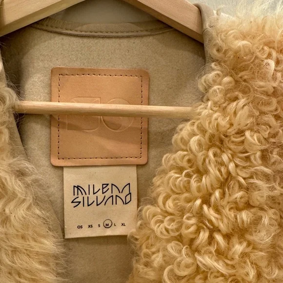 Milena Silvano Zazen vest in cream - Picture 6 of 9